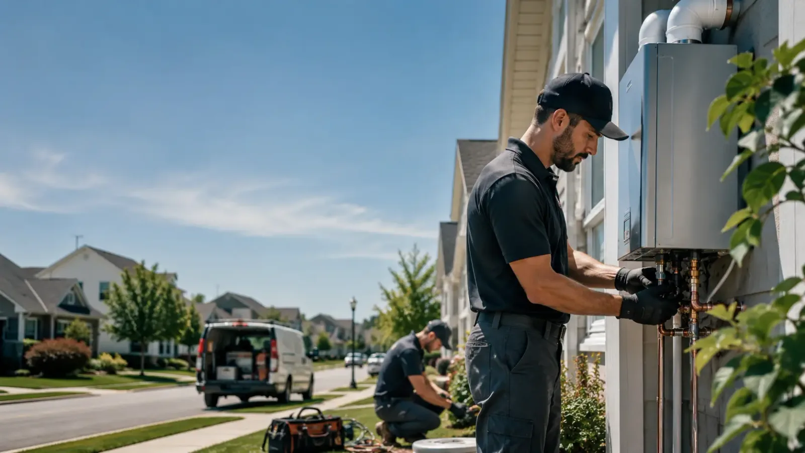 Tankless Water Heater Installation in Powderly, TX